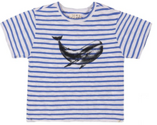  NEWQUAY Blue Whale Printed Tee