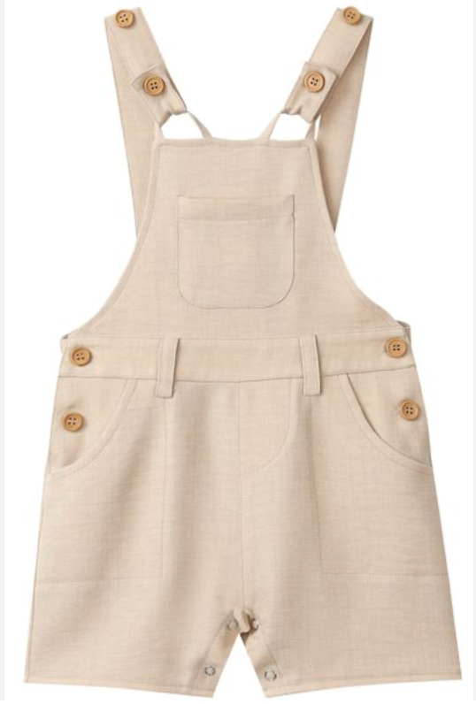 BOWLINE BEIGE Woven Overalls