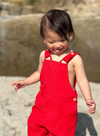 BOWLINE RED Woven Overalls