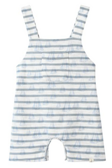  DANDY STRIPED SAILBOATS Jersey Overalls