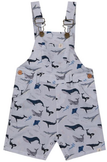  GALLEON WHALES Woven Overalls