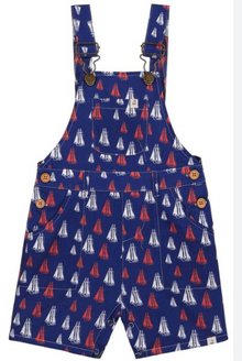  GALLEON SAILBOAT Woven Overalls