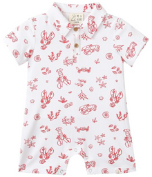  DRIFT SEALIFE PRINTED JSERSEY ROMPER