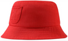 FISHERMAN RED Bucket Hat