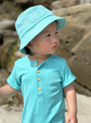 FISHERMAN Turquoise Bucket Hat