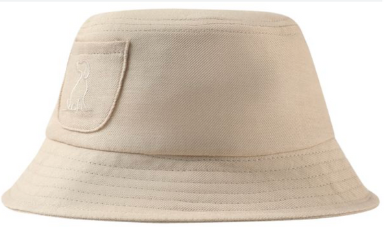 FISHERMAN Beige Bucket Hat