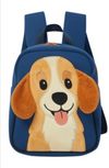WOOF backpack with 3D plush Henry