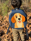WOOF backpack with 3D plush Henry