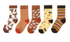 BIGFOOT cowboy print 5-pack socks