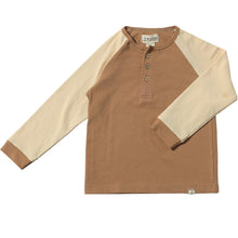  Beige/Cream LUGOFF Raglan Henley