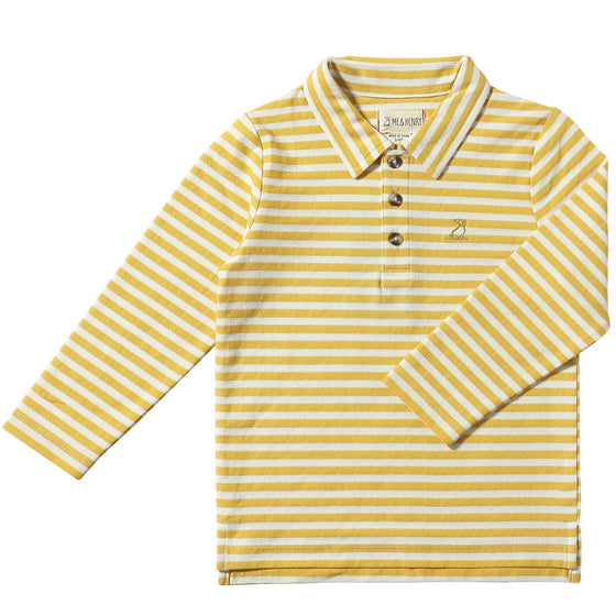 SPENCER Gold/White Polo