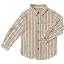  Beige/White Stripe ATWOOD Woven Shirt