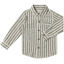  Black/Cream Stripe ATWOOD Woven Shirt