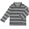 Navy/White Stripe MIDWAY Polo