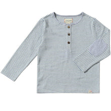  Royal/White Stripe MASCOT Henley