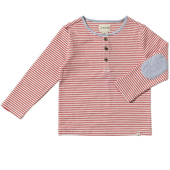 Red/Grey MASCOT Henley