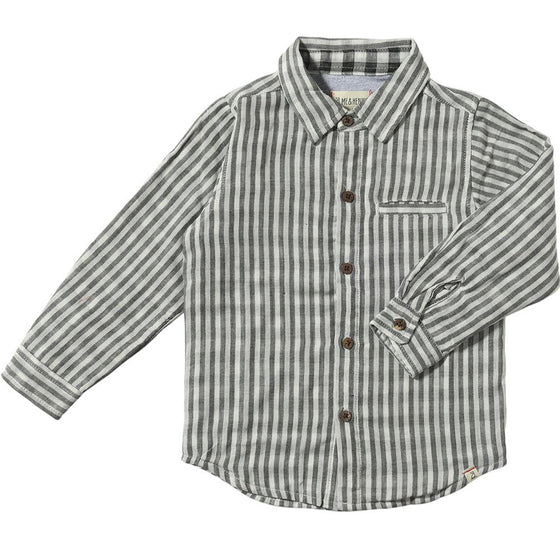 Cream/Black Stripe ATWOOD Woven Shirt