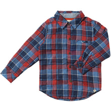  China/Rust Plaid ATWOOD Woven Shirt