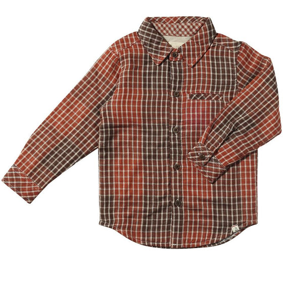 Rust Plaid ATWOOD Woven Shirt