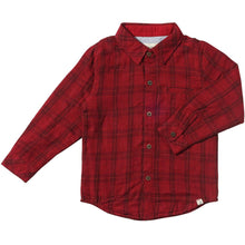  Red/Black Micro Plaid ATWOOD Woven Shirt