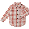 Rust/Cream Plaid ATWOOD Woven Shirt