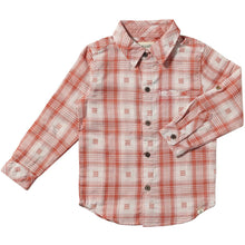  Rust/Cream Plaid ATWOOD Woven Shirt