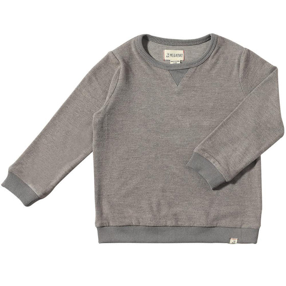 Grey Cosy TARQUIN Sweatshirt