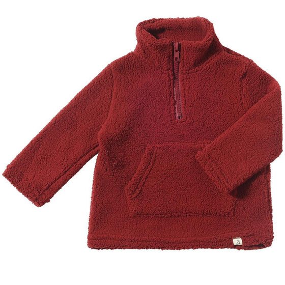 PICCHU Burgundy Sherpa