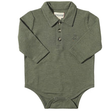  Sage SEYMOUR Pique Polo Onesie