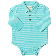  Turquoise SEYMOUR Polo Onesie