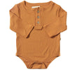 Burnt Orange Rib Aynor Onesie