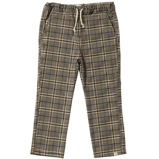 Brown Plaid CHARLIE Pants