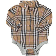  Brown/Black/Red JASPER Woven Onesie