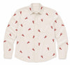 Embroidered Brush Cotton Shirt
