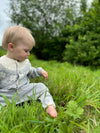 Grey Fairisle POLAR Romper