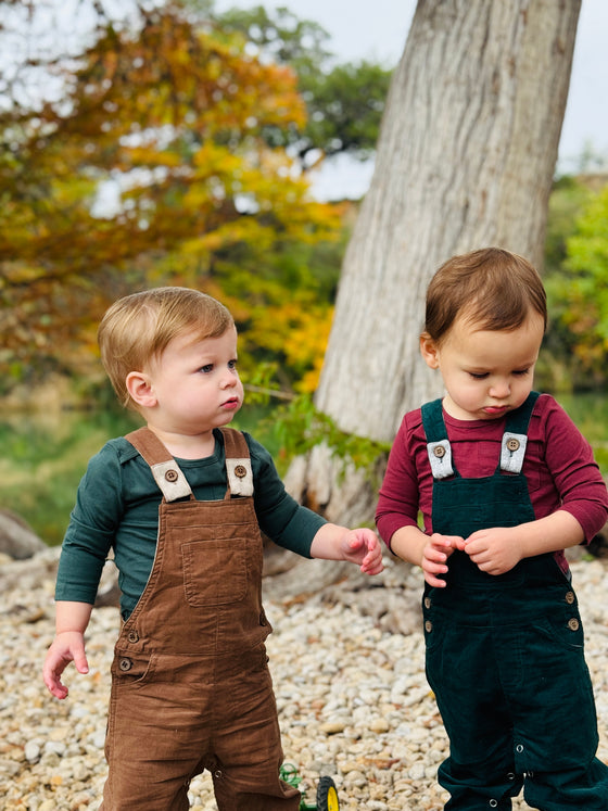 Tan/Green/Sage TELLICO Triple pack onesies/tees