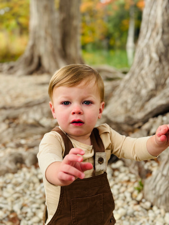 Tan/Green/Sage TELLICO Triple pack onesies/tees