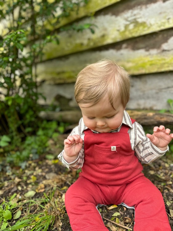 Rust Jersey GLEASON Overalls