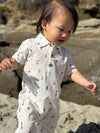 MOLOKAI White Buoys Printed Romper
