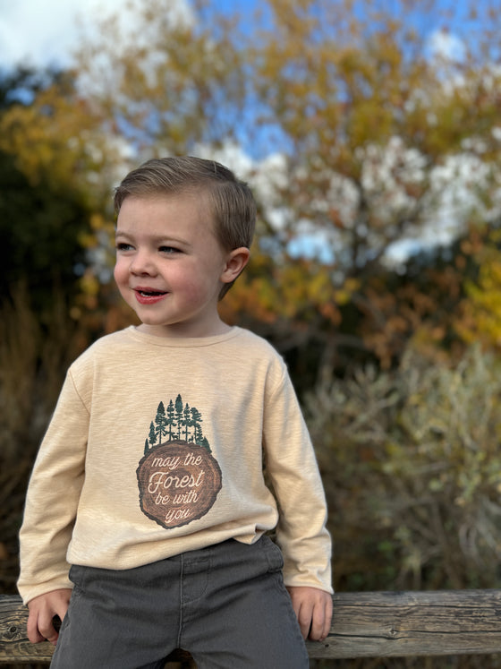 CHEROKEE May The Forest Be With You Printed Tee