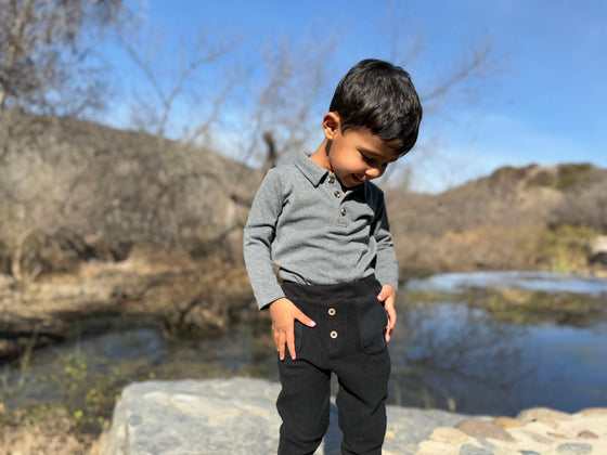 SPENCER Grey Spencer Polo