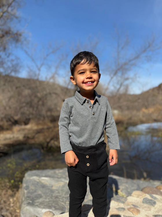 SPENCER Grey Spencer Polo