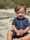CAMBORNE NAVY Henley Romper
