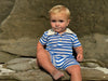 SALTASH ROYAL STRIPE POLO  Romper