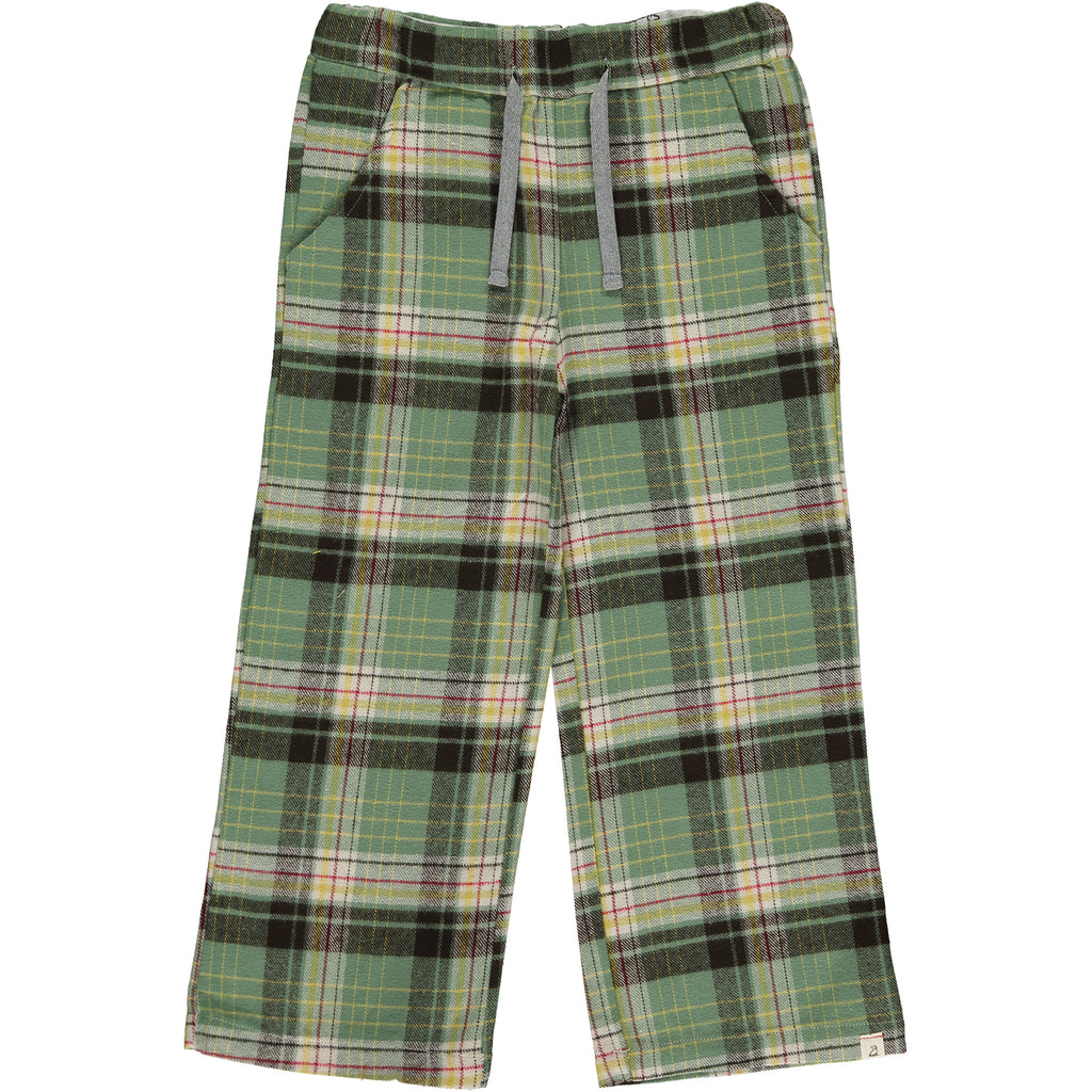 Green/Brown Plaid Lounge Pants