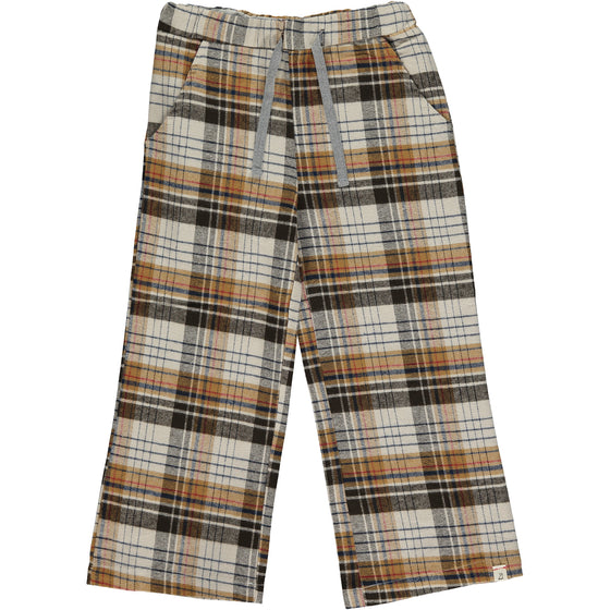 Mens Rockford Lounge Pants brown/rust plaid