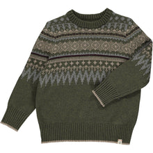  Mens Oslo Sweater brown fairisle