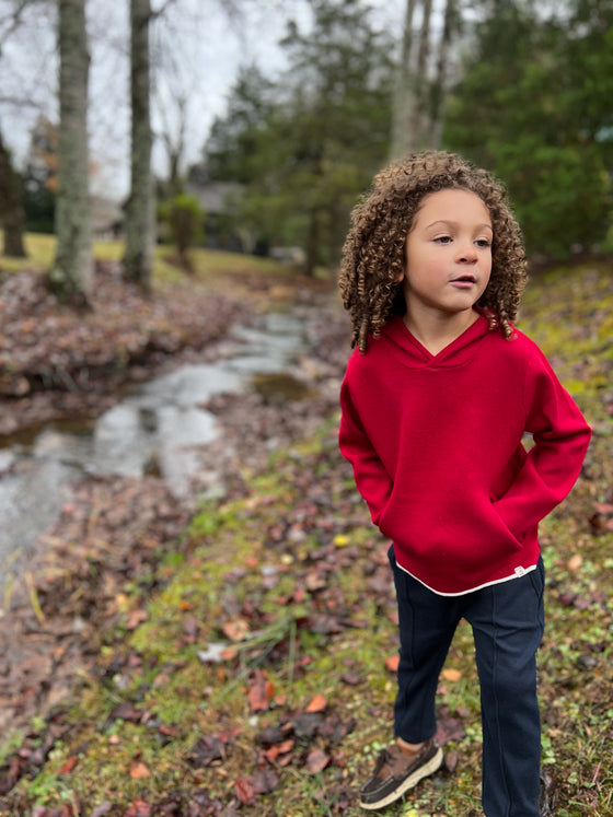 Red LEIPER Hooded Sweater