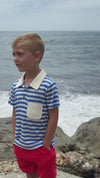 ANCHOR ROYAL BLUE STRIPE Polo