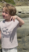 FALMOUTH  WHALES Printed Tee